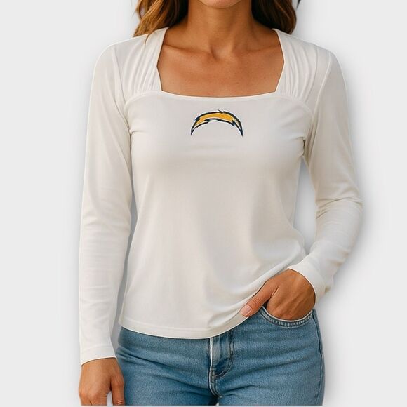 NFL LA Chargers Long Sleeve Shirt - Picture 1 of 6